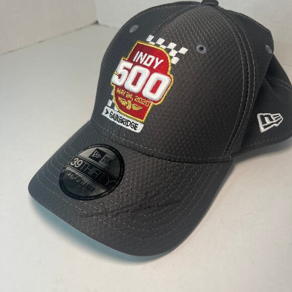 New Era 2020 Indianapolis Indy 500 This Is May Signed Baseball Cap Hat Large XL - Picture 2 of 7